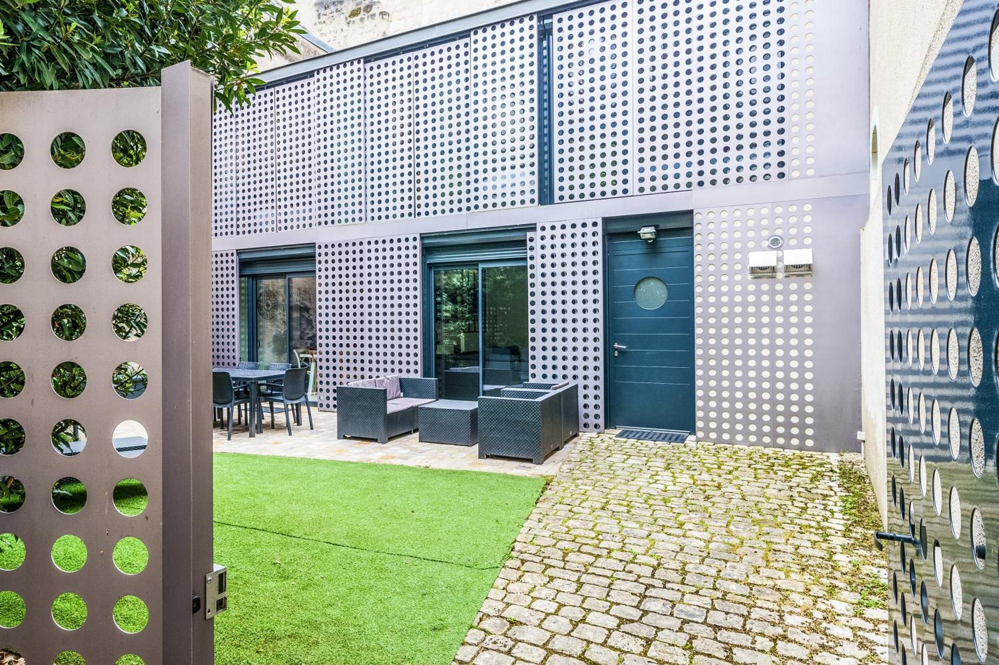 Maison D'Architecte Centre Tours Jardin, Climatisation, Parking 5 P Exterior foto